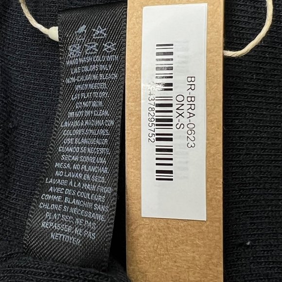 SKIMS PJ Sleep Bralette Onyx Women’s Small - Picture 9 of 11